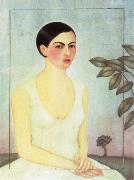 Frida Kahlo dama de blanco oil painting picture wholesale